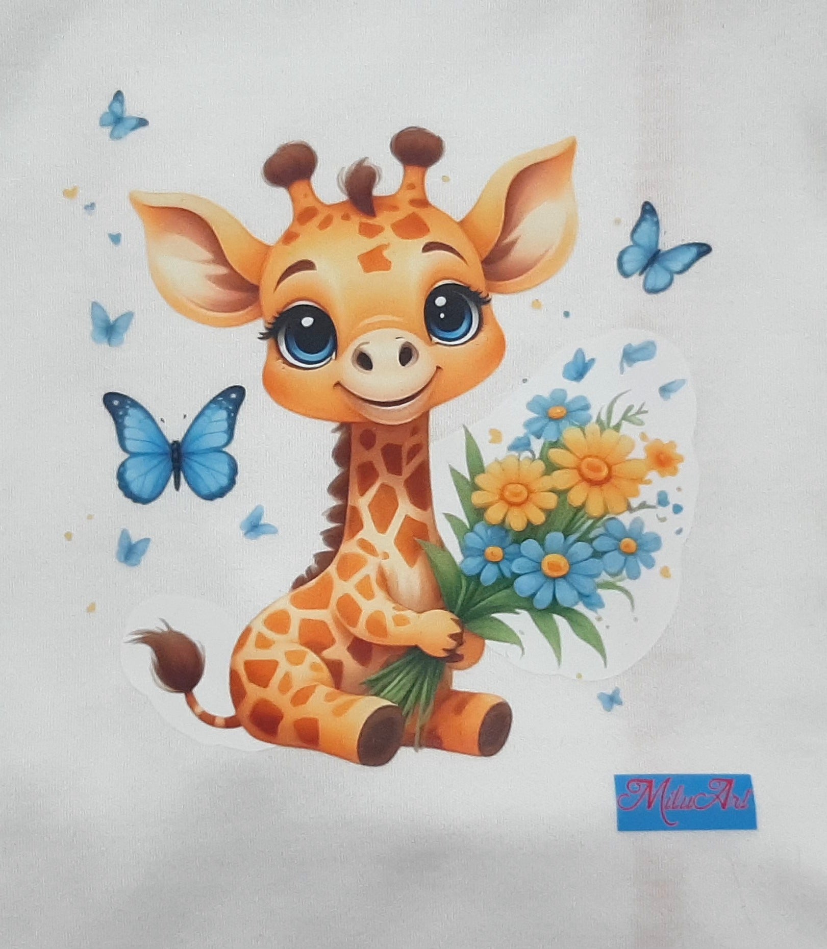 Fralda de Ovo Girafa